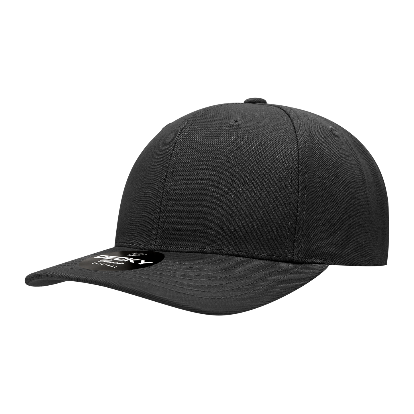 6 Panel Mid Profile Structured Acrylic/Polyester Snapback