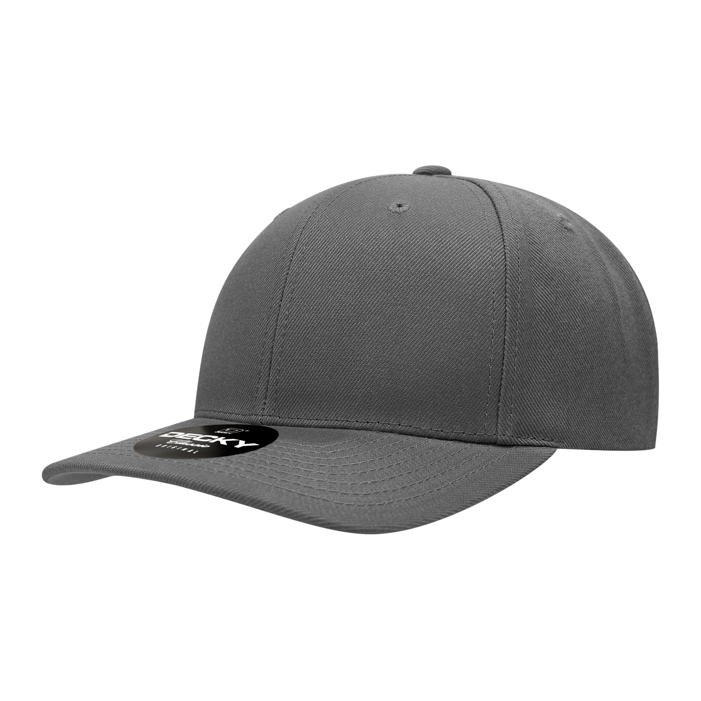6 Panel Mid Profile Structured Acrylic/Polyester Snapback