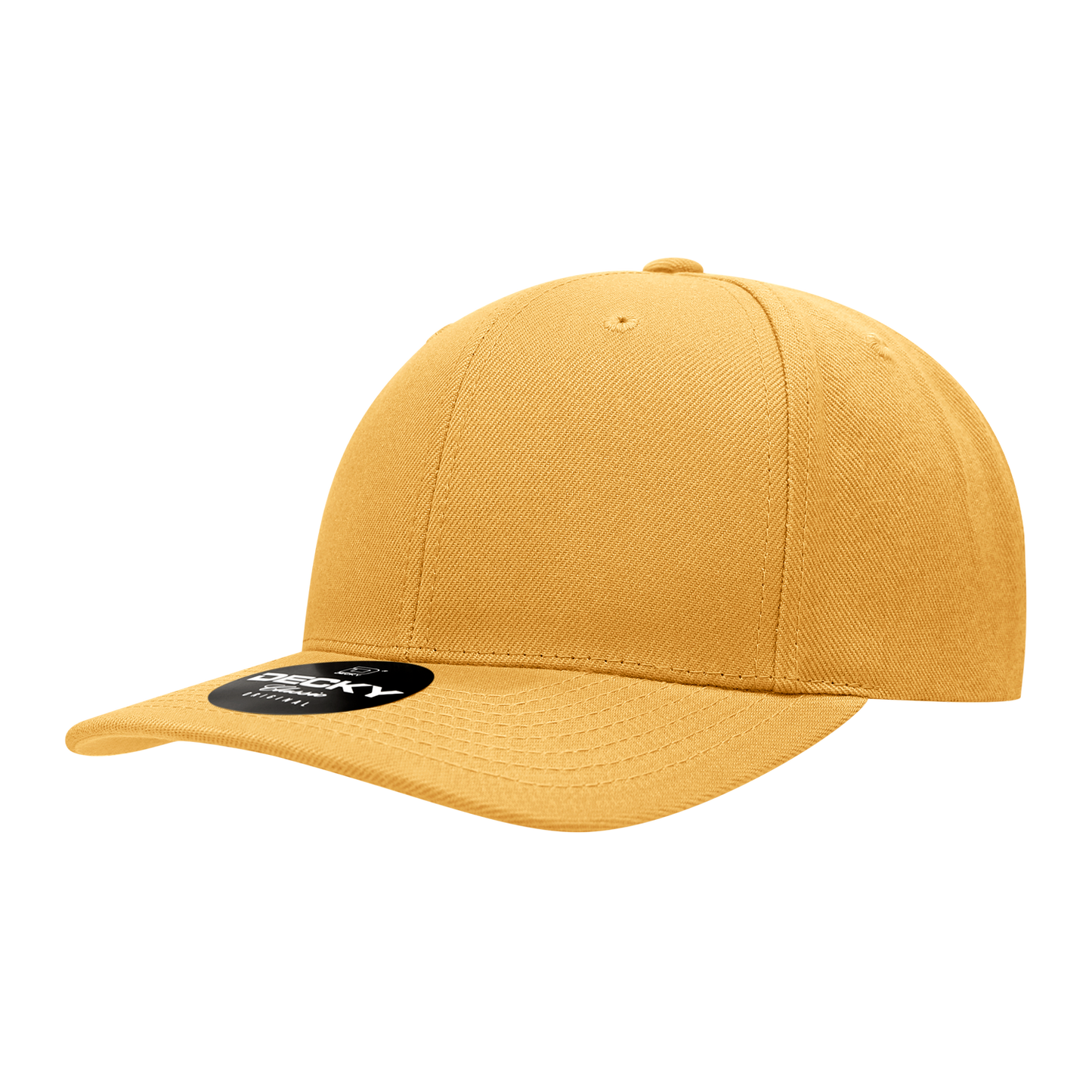 6 Panel Mid Profile Structured Acrylic/Polyester Snapback