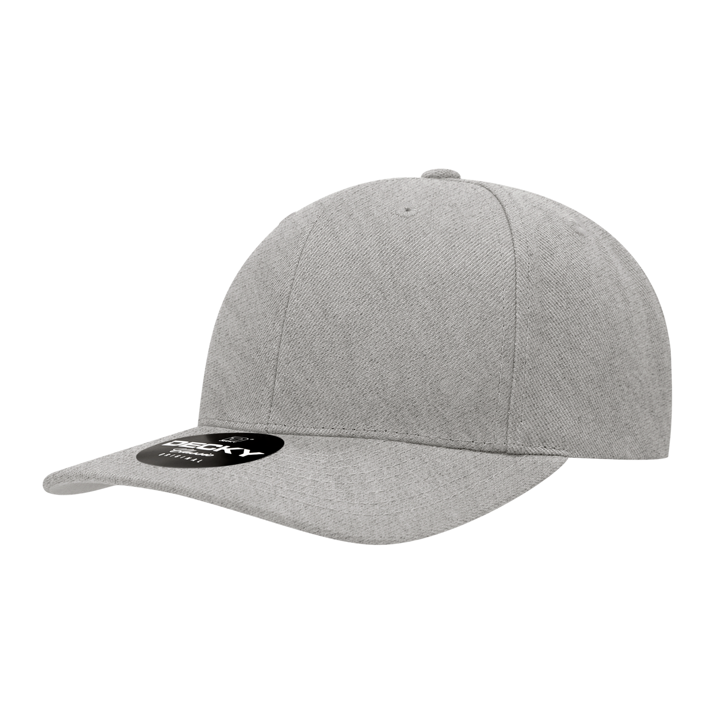6 Panel Mid Profile Structured Acrylic/Polyester Snapback