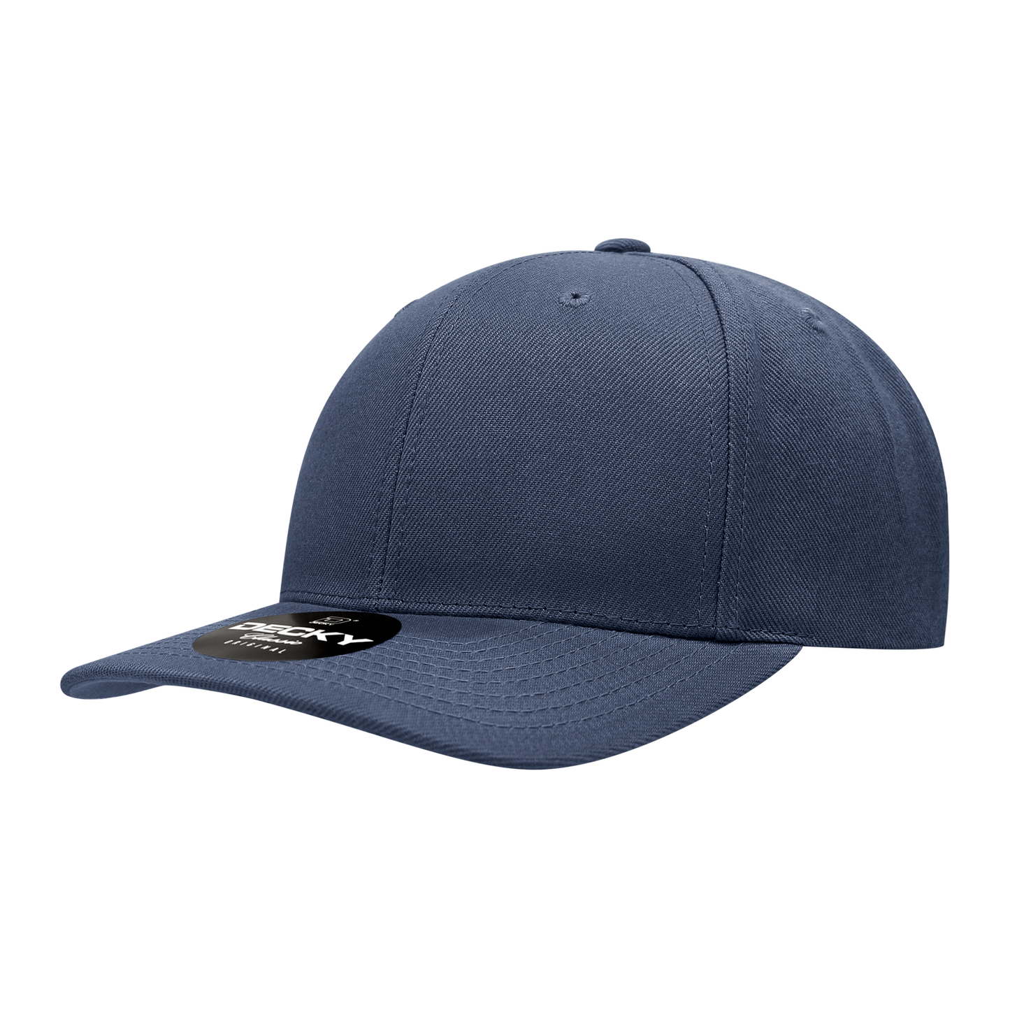6 Panel Mid Profile Structured Acrylic/Polyester Snapback