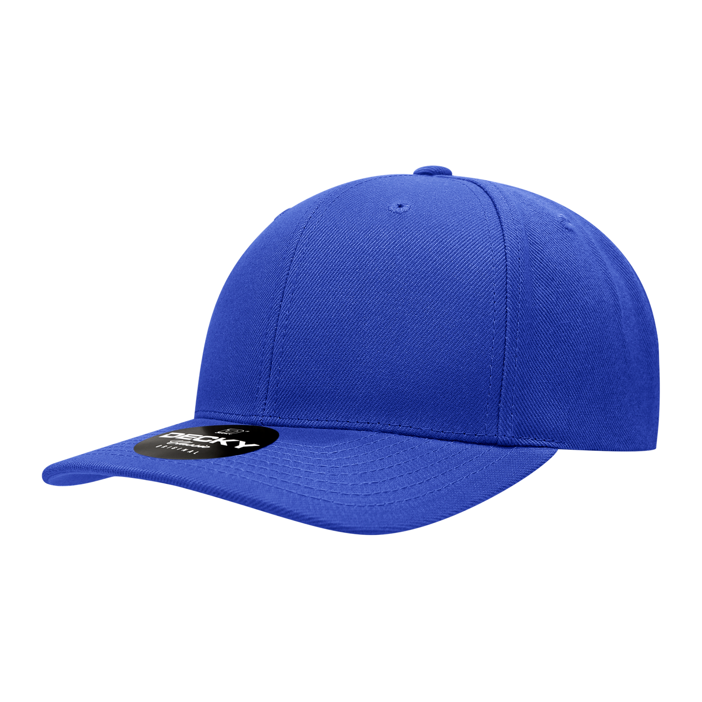 6 Panel Mid Profile Structured Acrylic/Polyester Snapback