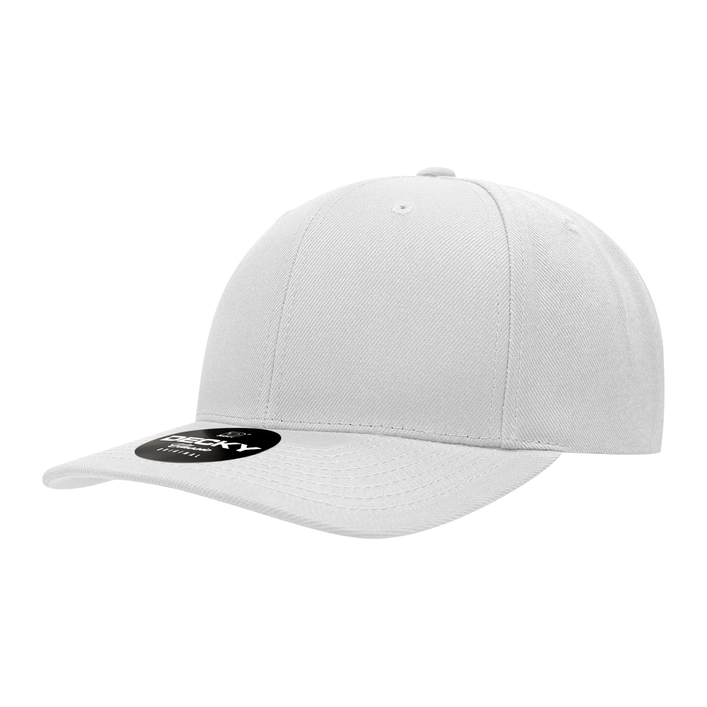 6 Panel Mid Profile Structured Acrylic/Polyester Snapback