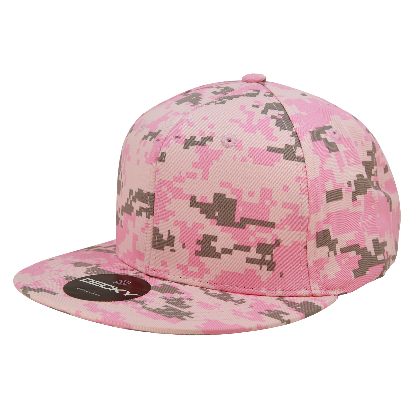 6 Panel High Profile Structured Camo Snapback