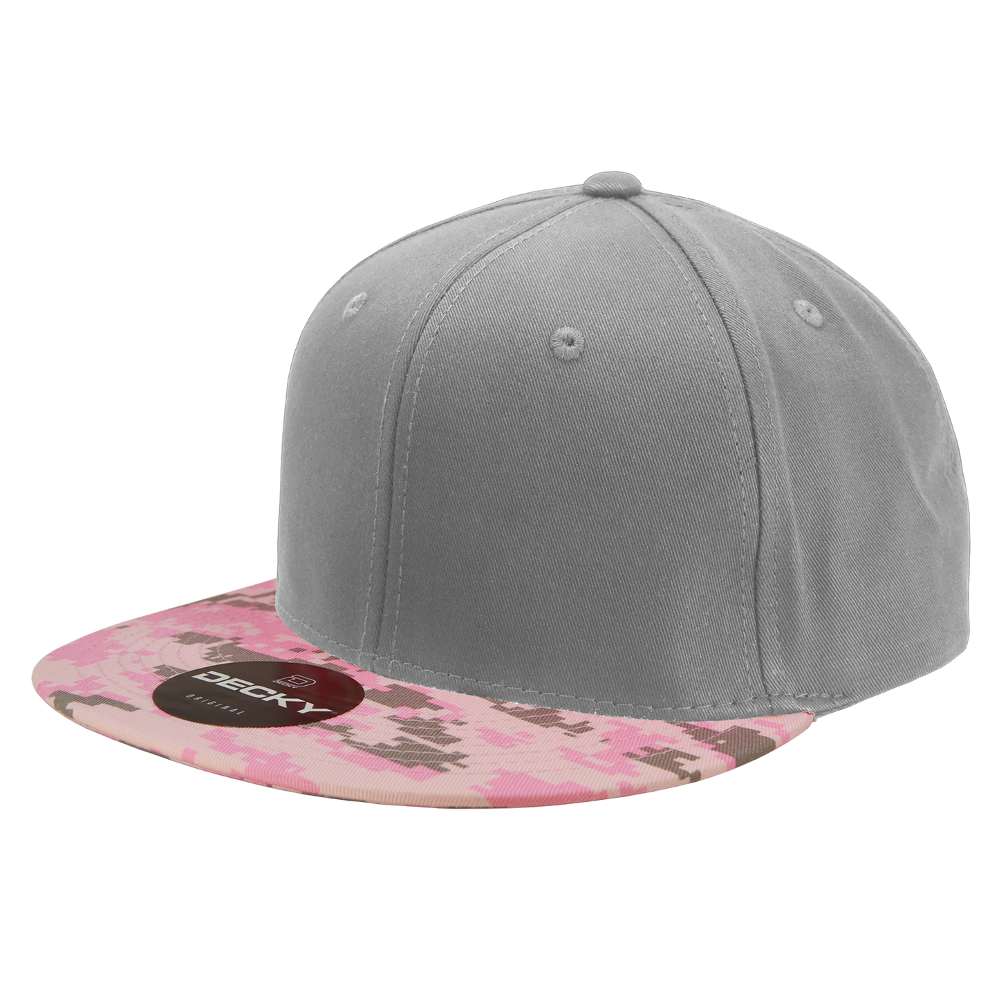 6 Panel High Profile Structured Camo Snapback
