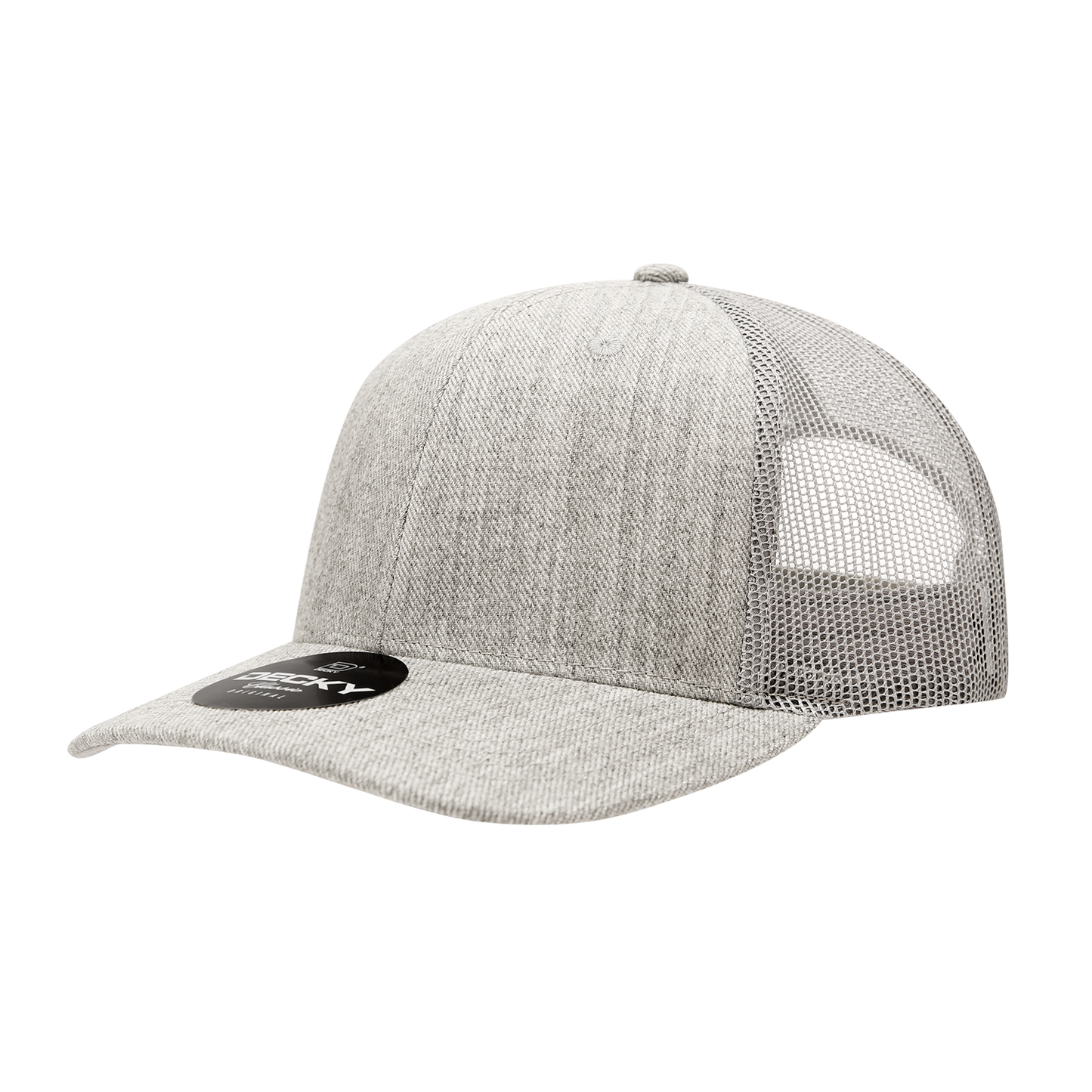 6 Panel Mid Profile Structured Acrylic/Polyester Trucker
