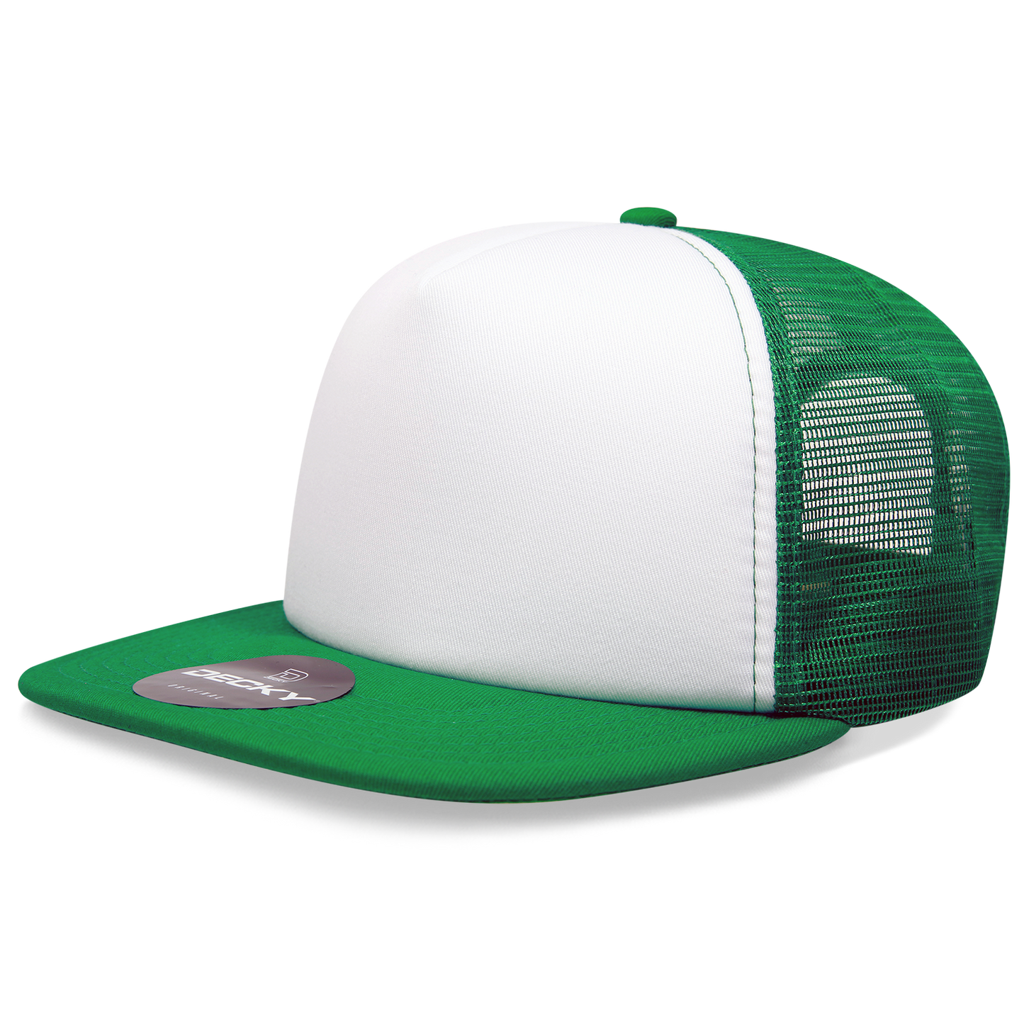 5 Panel High Profile Structured Foam Trucker