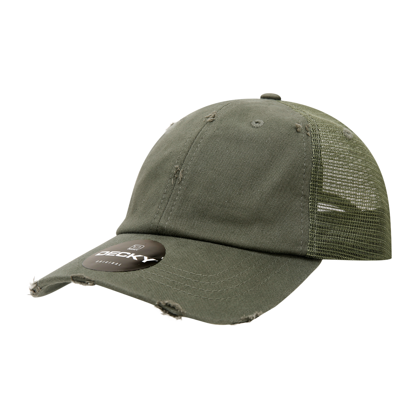 6 Panel Low Profile Relaxed Vintage Trucker