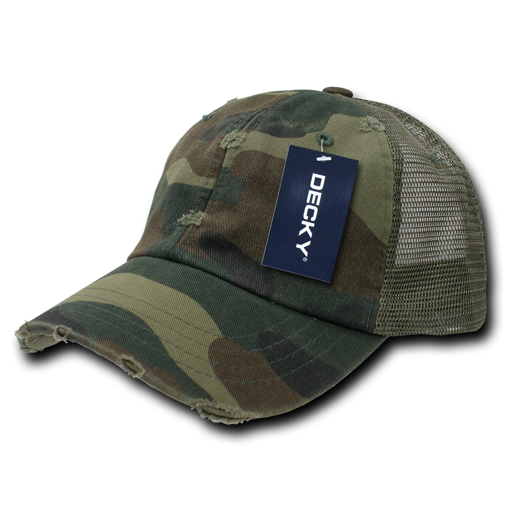 6 Panel Low Profile Relaxed Vintage Trucker