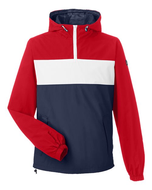 Unisex Windward Anorak Hooded Quarter-Zip Jacket