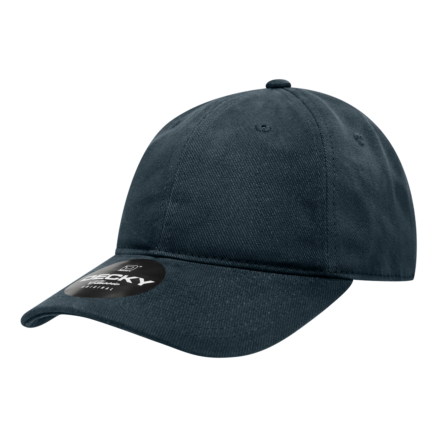 6 Panel Low Profile Relaxed Brushed Cotton Dad Hat