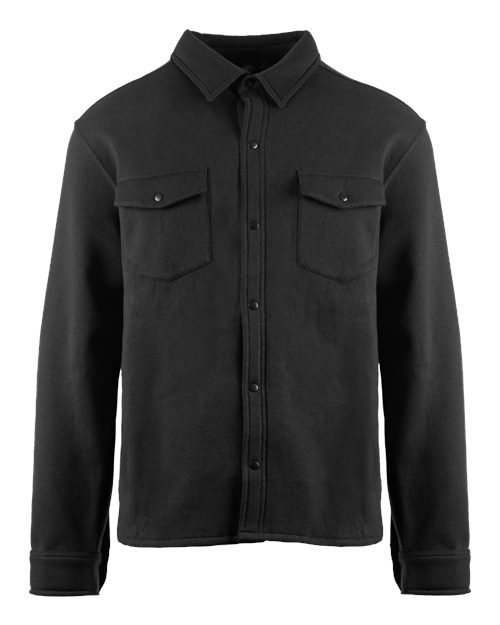 Men's Fleece Snap Jacket