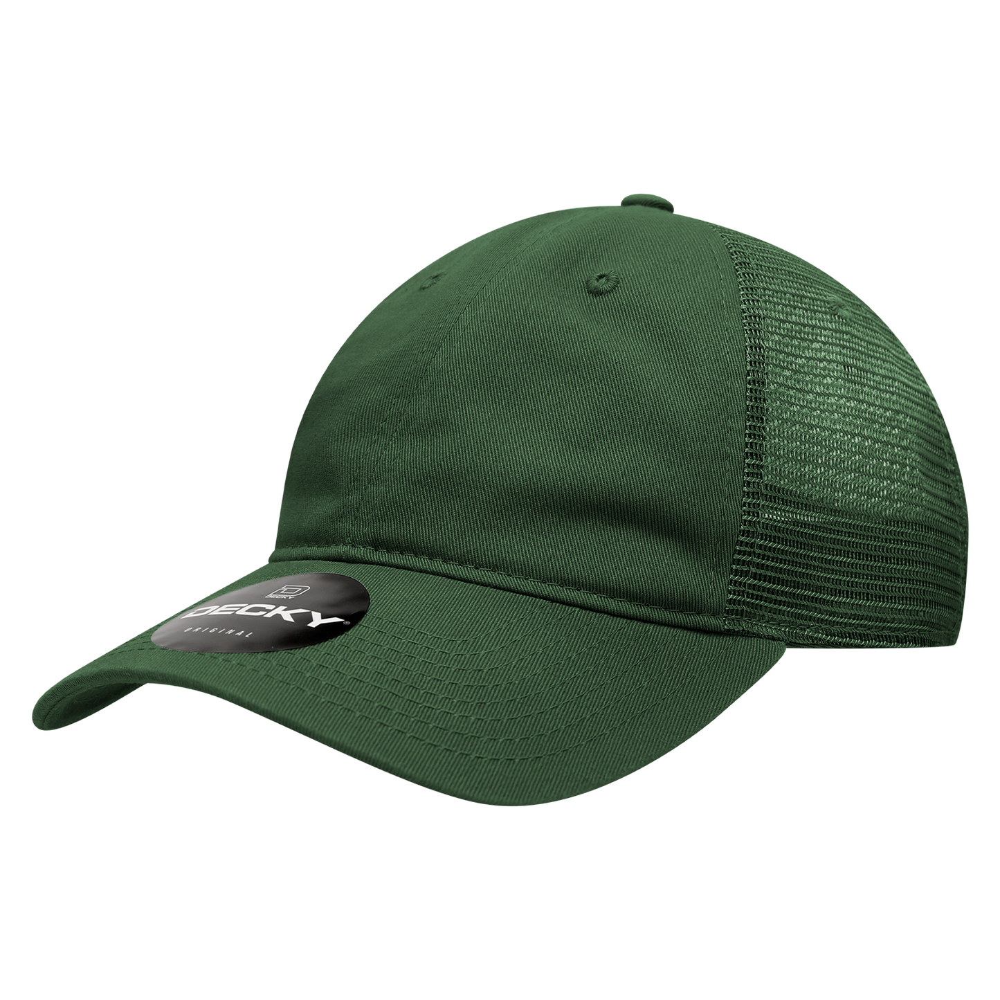 6 Panel Low Profile Relaxed Cotton Trucker