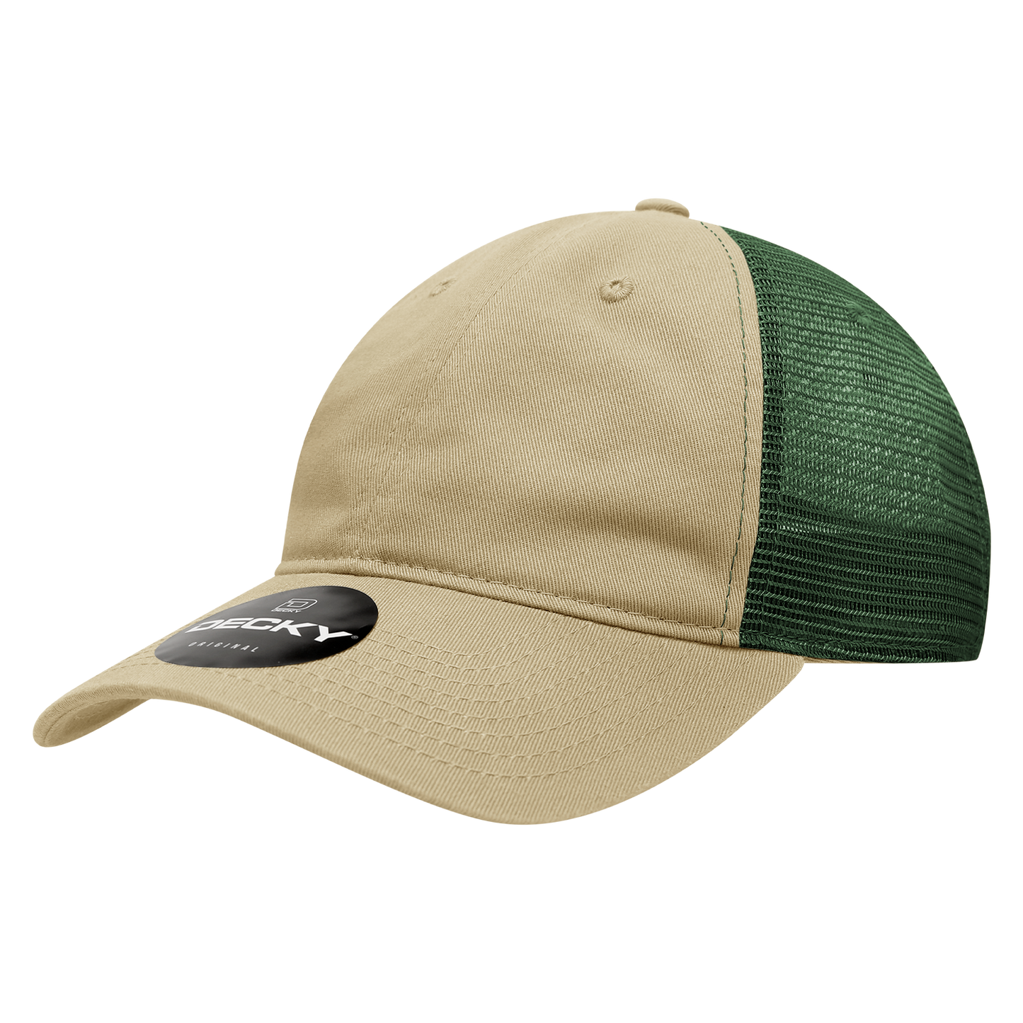 6 Panel Low Profile Relaxed Cotton Trucker