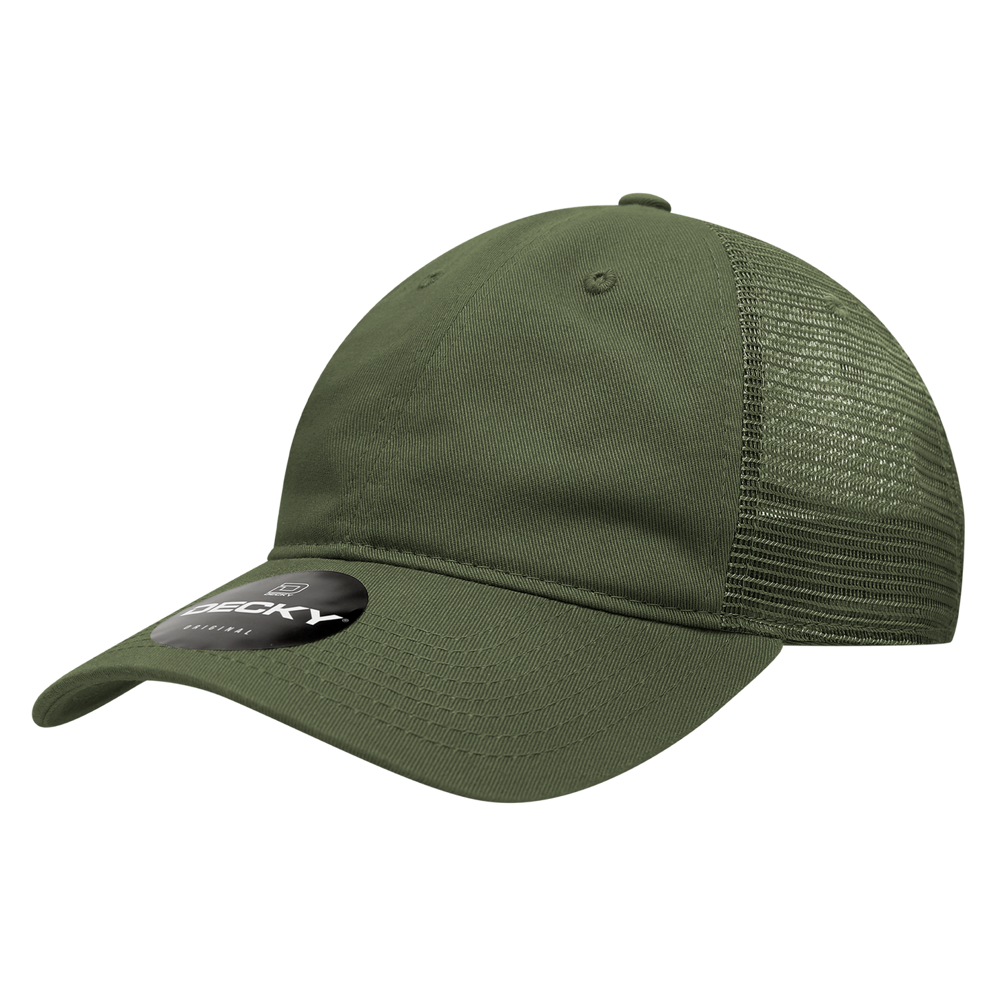 6 Panel Low Profile Relaxed Cotton Trucker
