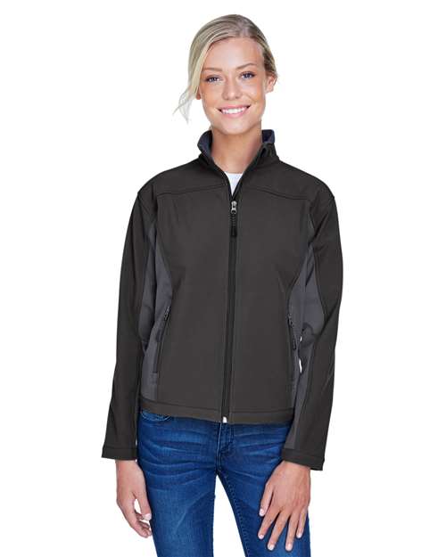 Women's Soft Shell Colorblock Jacket