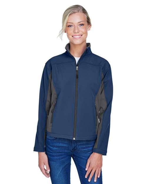Women's Soft Shell Colorblock Jacket