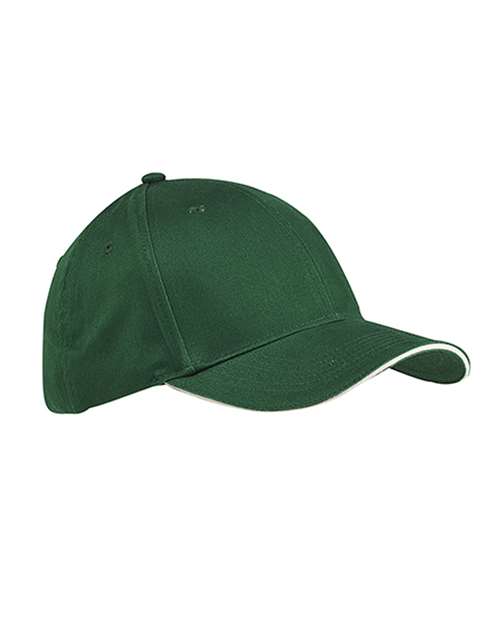 Brushed Twill Sandwich Cap