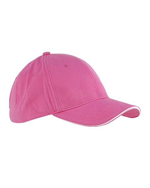 Brushed Twill Sandwich Cap