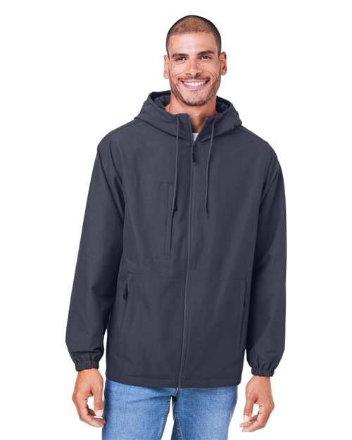 Unisex Flex Twill Hooded Jacket