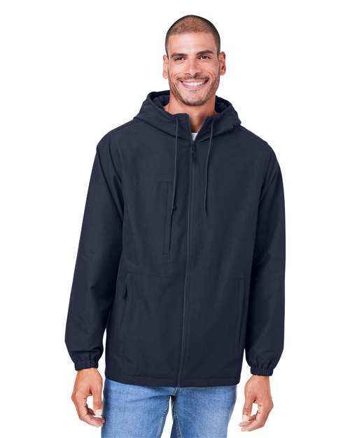 Unisex Flex Twill Hooded Jacket