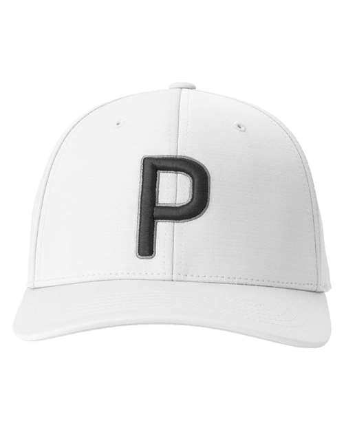P Snapback Golf Cap