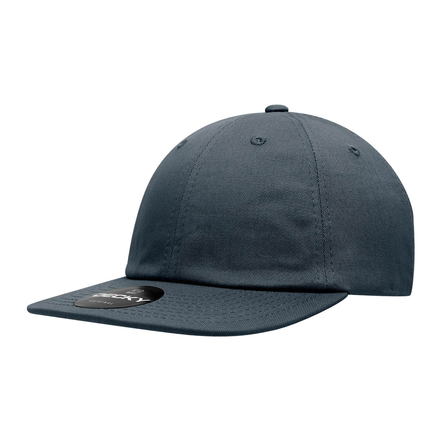Relaxed Flat Bill Cotton Caps