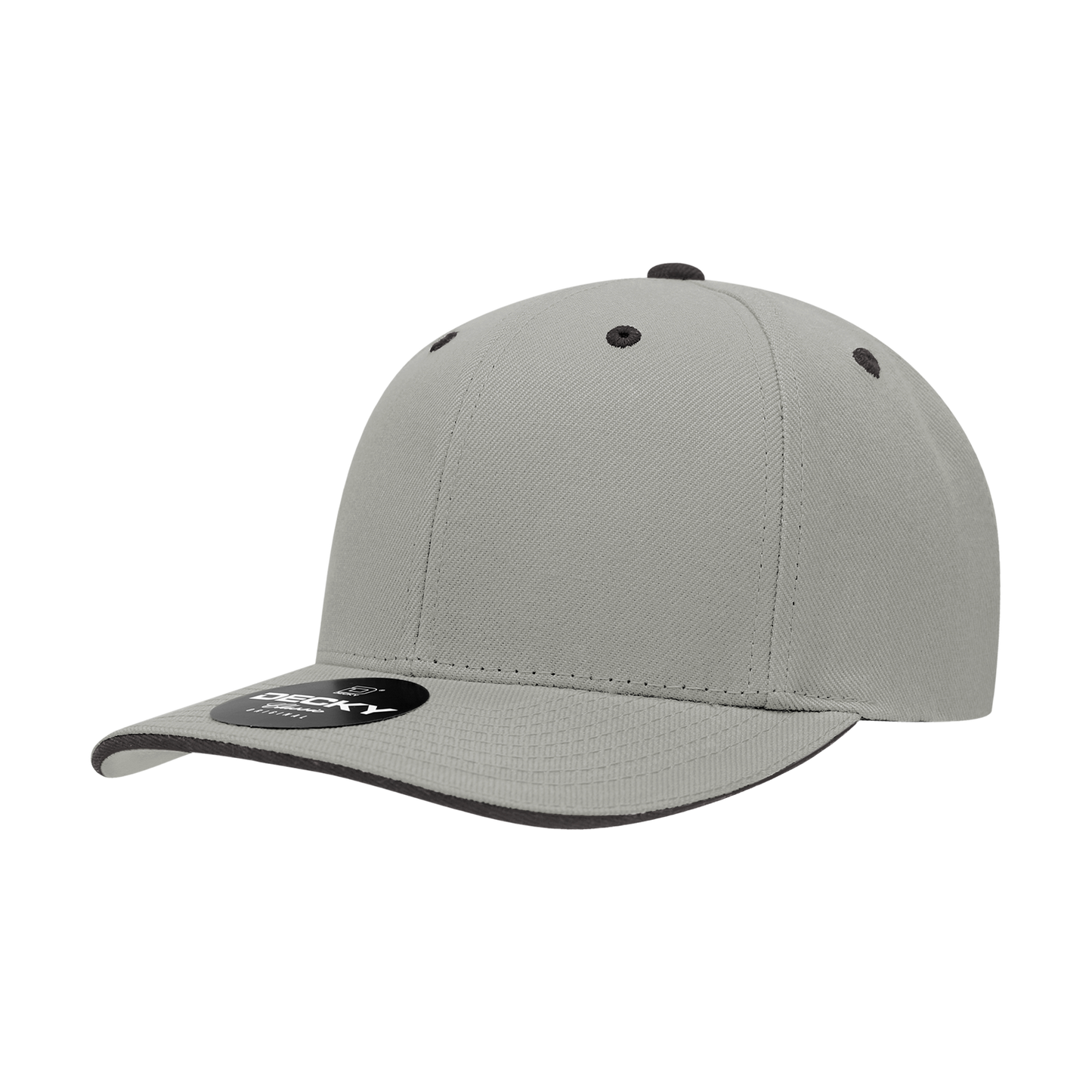 6 Panel Mid Profile Structured Sandwich Bill Cap