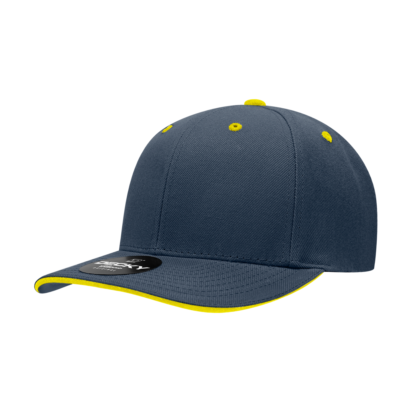 6 Panel Mid Profile Structured Sandwich Bill Cap