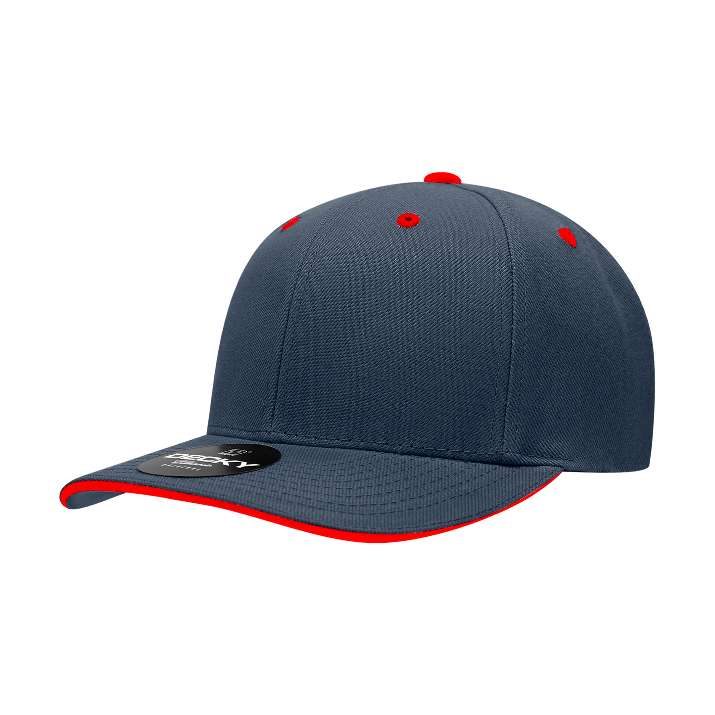 6 Panel Mid Profile Structured Sandwich Bill Cap