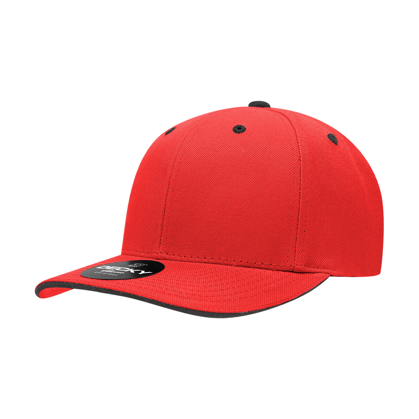 6 Panel Mid Profile Structured Sandwich Bill Cap