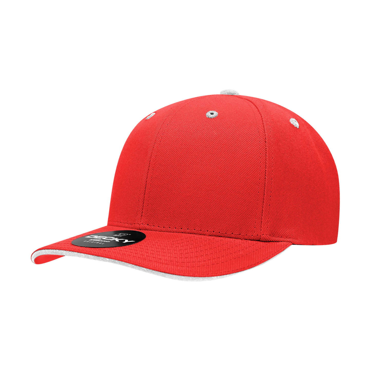 6 Panel Mid Profile Structured Sandwich Bill Cap