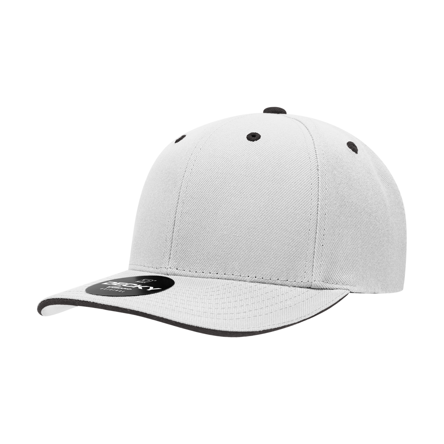 6 Panel Mid Profile Structured Sandwich Bill Cap