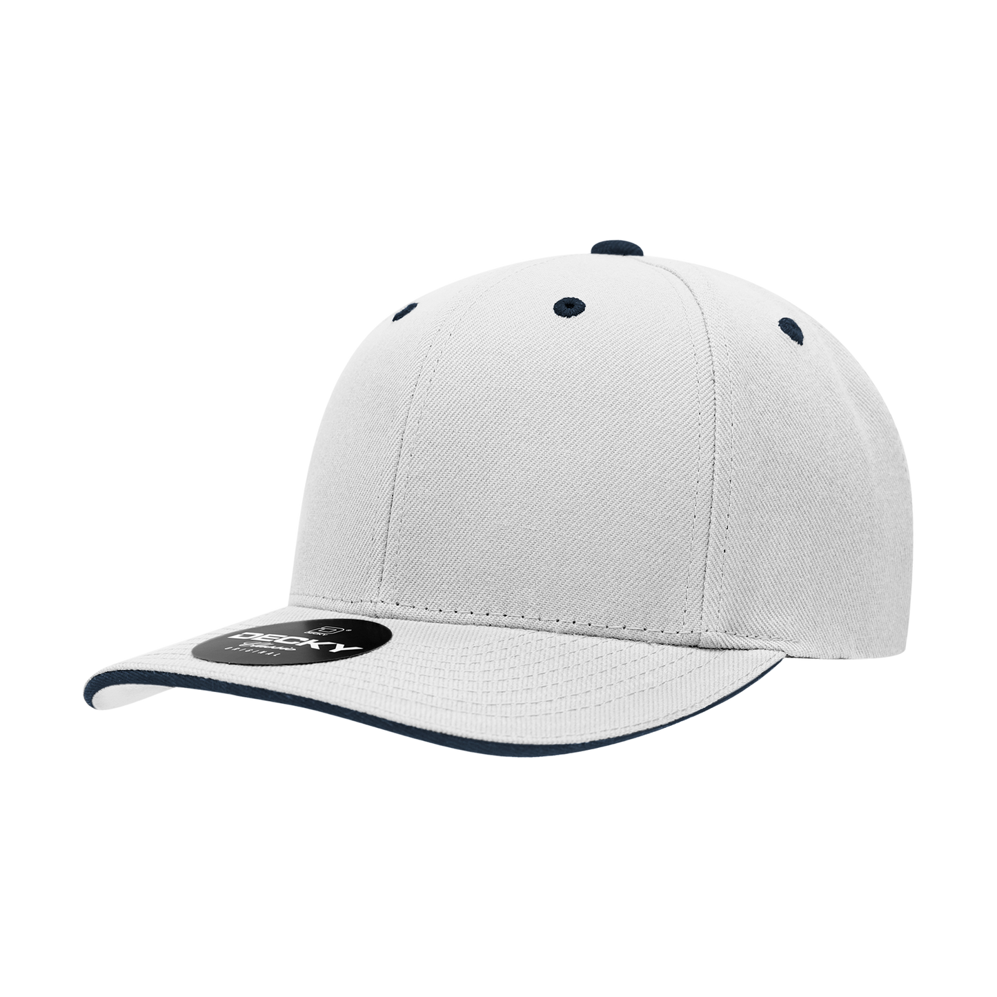 6 Panel Mid Profile Structured Sandwich Bill Cap