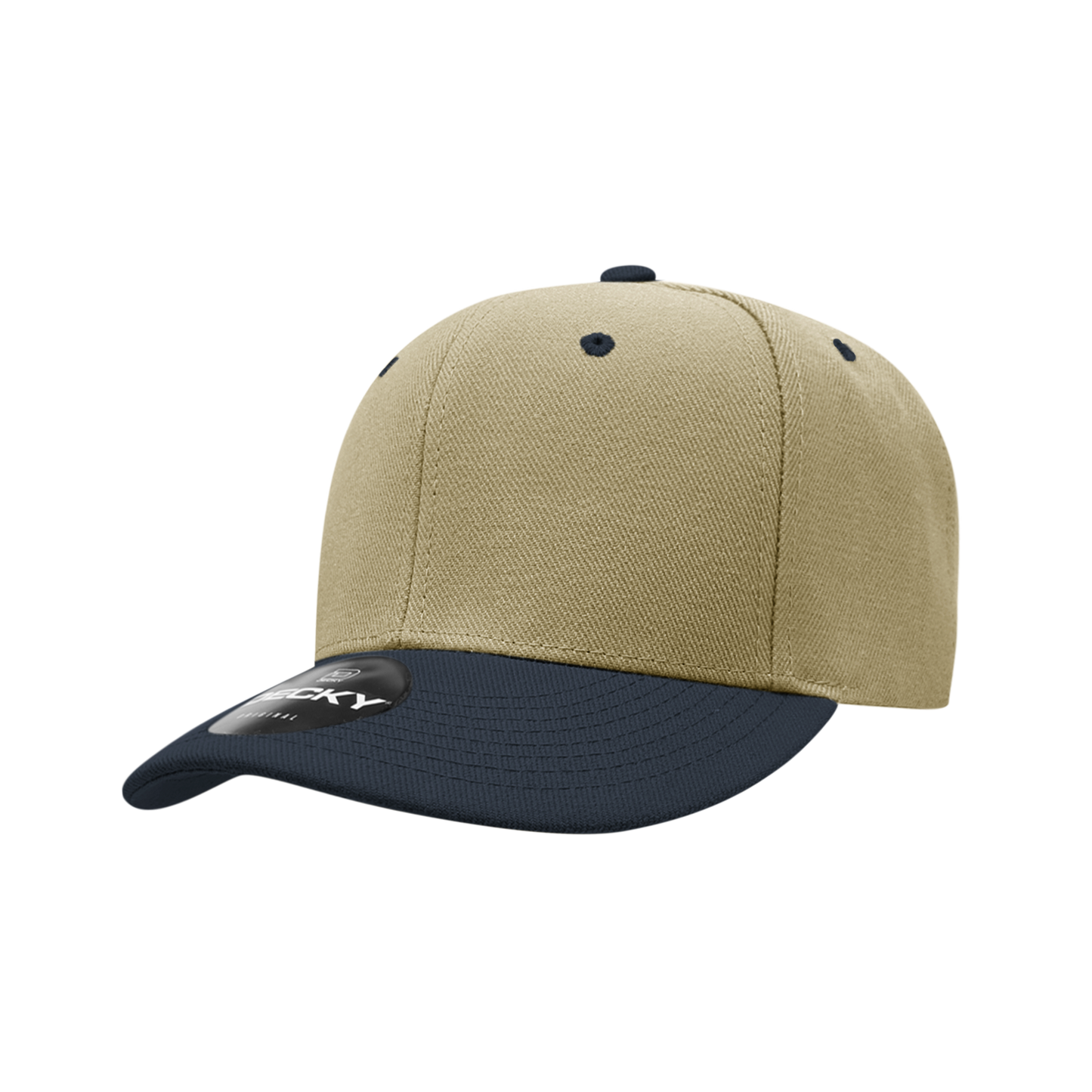 6 Panel Low Profile Structured Acrylic/Polyester Cap