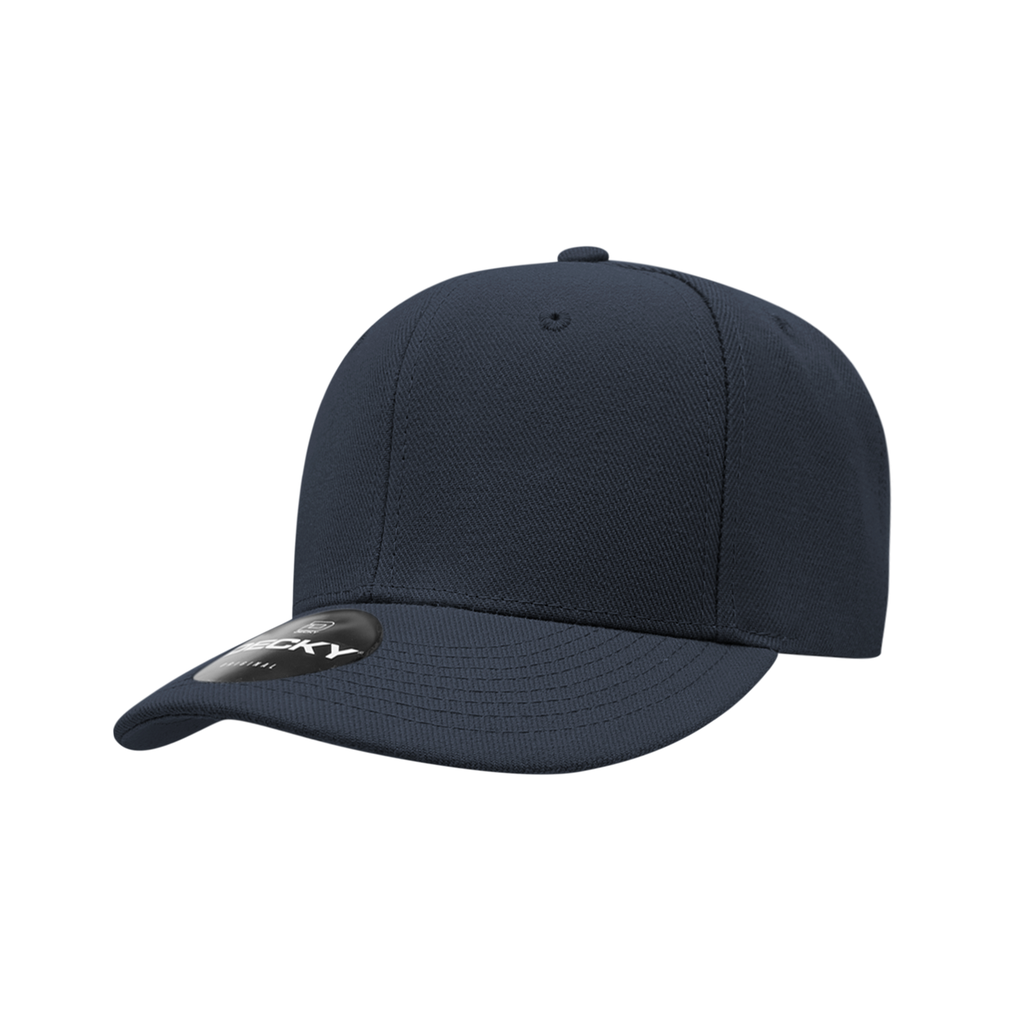 6 Panel Low Profile Structured Acrylic/Polyester Cap