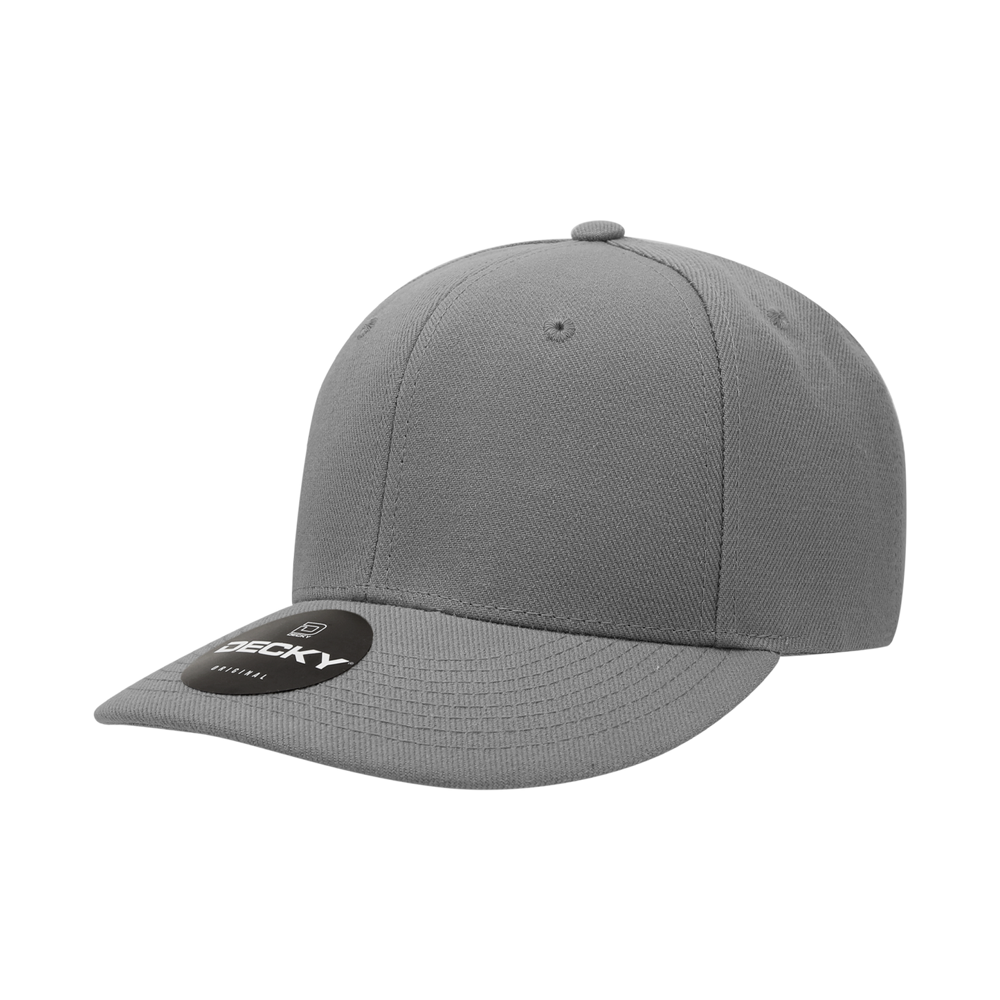 6 Panel Mid Profile Structured Acrylic/Polyester Cap