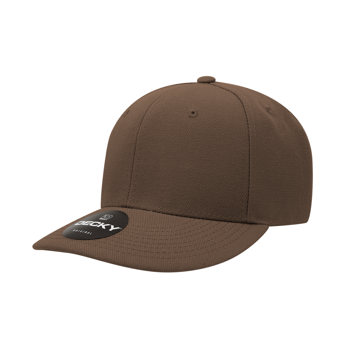 6 Panel Mid Profile Structured Acrylic/Polyester Cap