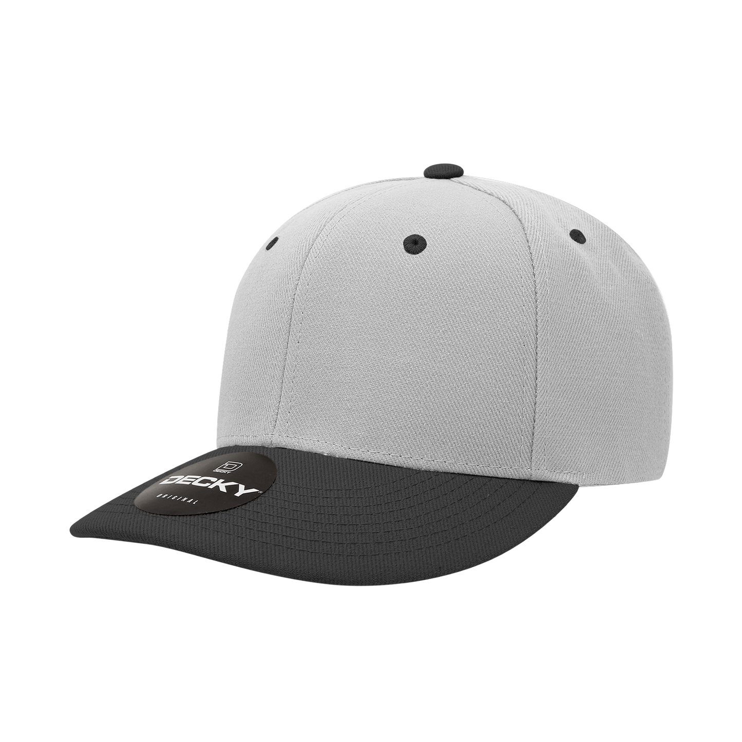 6 Panel Mid Profile Structured Acrylic/Polyester Cap