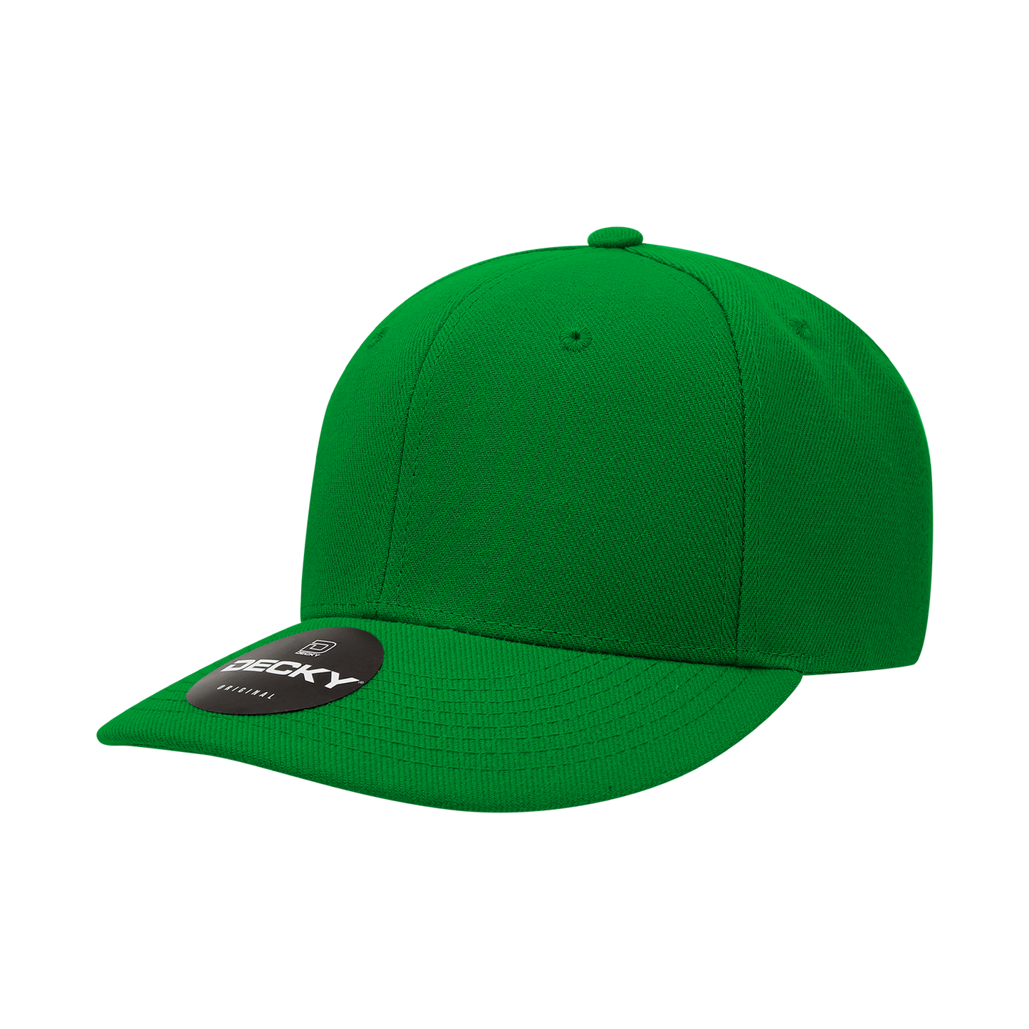 6 Panel Mid Profile Structured Acrylic/Polyester Cap