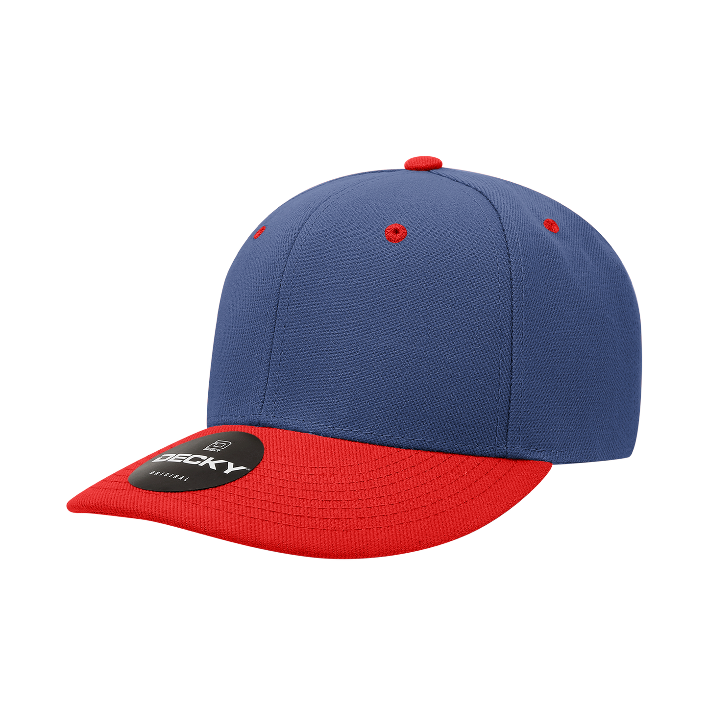 6 Panel Mid Profile Structured Acrylic/Polyester Cap