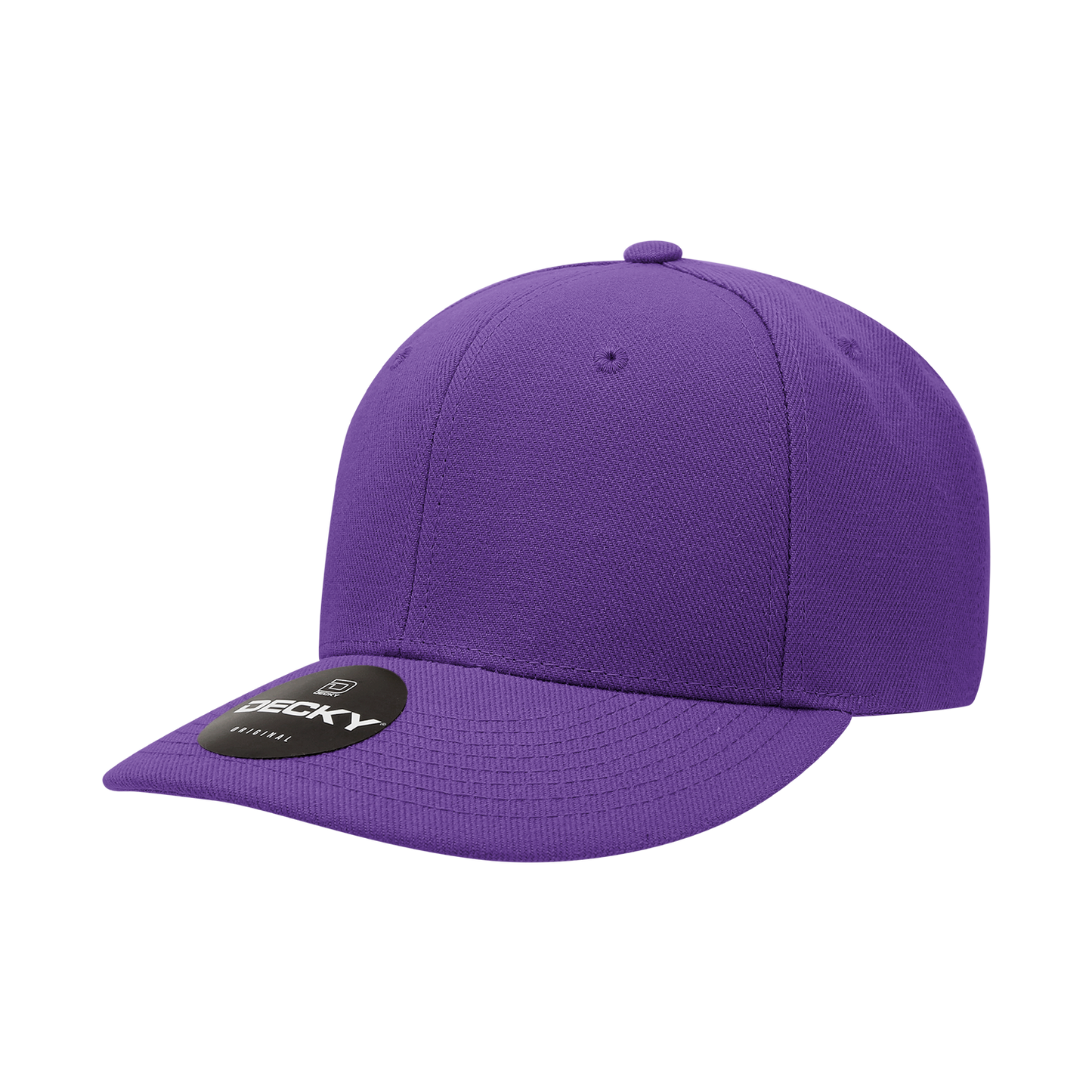 6 Panel Mid Profile Structured Acrylic/Polyester Cap