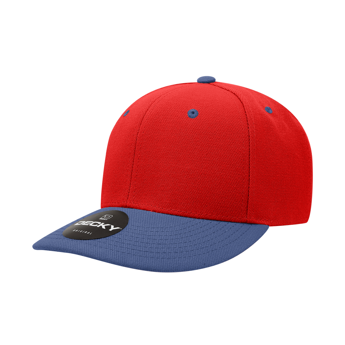 6 Panel Mid Profile Structured Acrylic/Polyester Cap