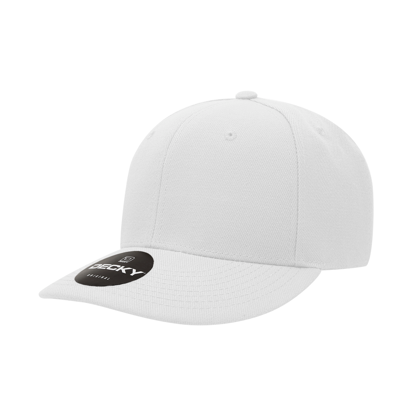 6 Panel Mid Profile Structured Acrylic/Polyester Cap