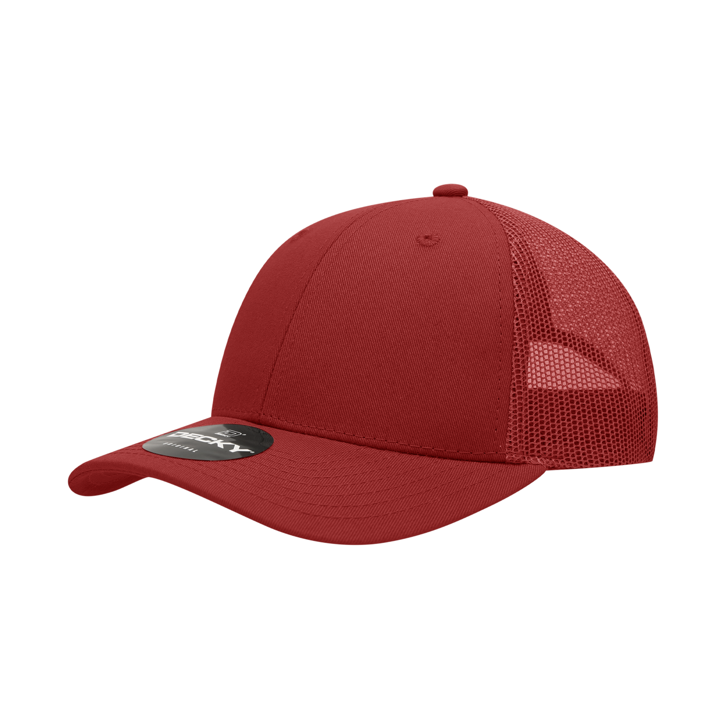 6 Panel Low Profile Structured Cotton Trucker