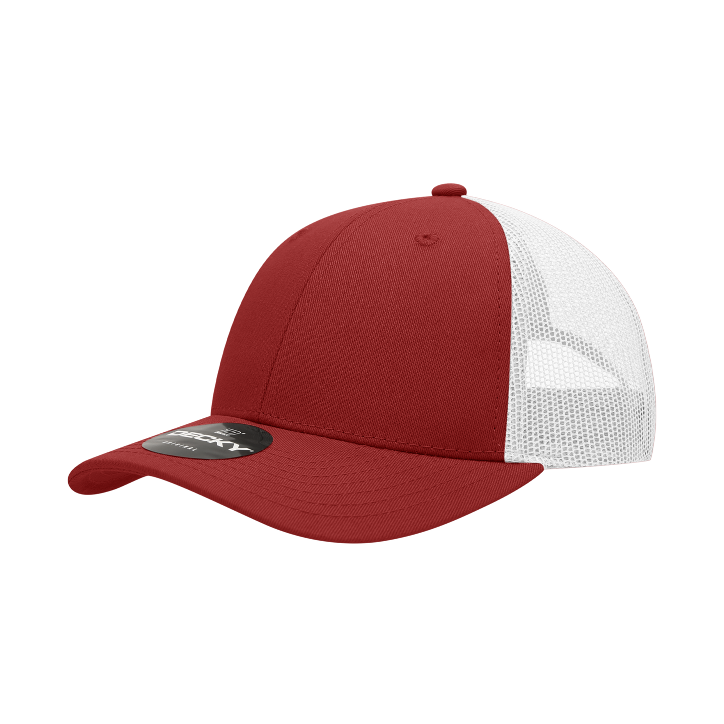 6 Panel Low Profile Structured Cotton Trucker