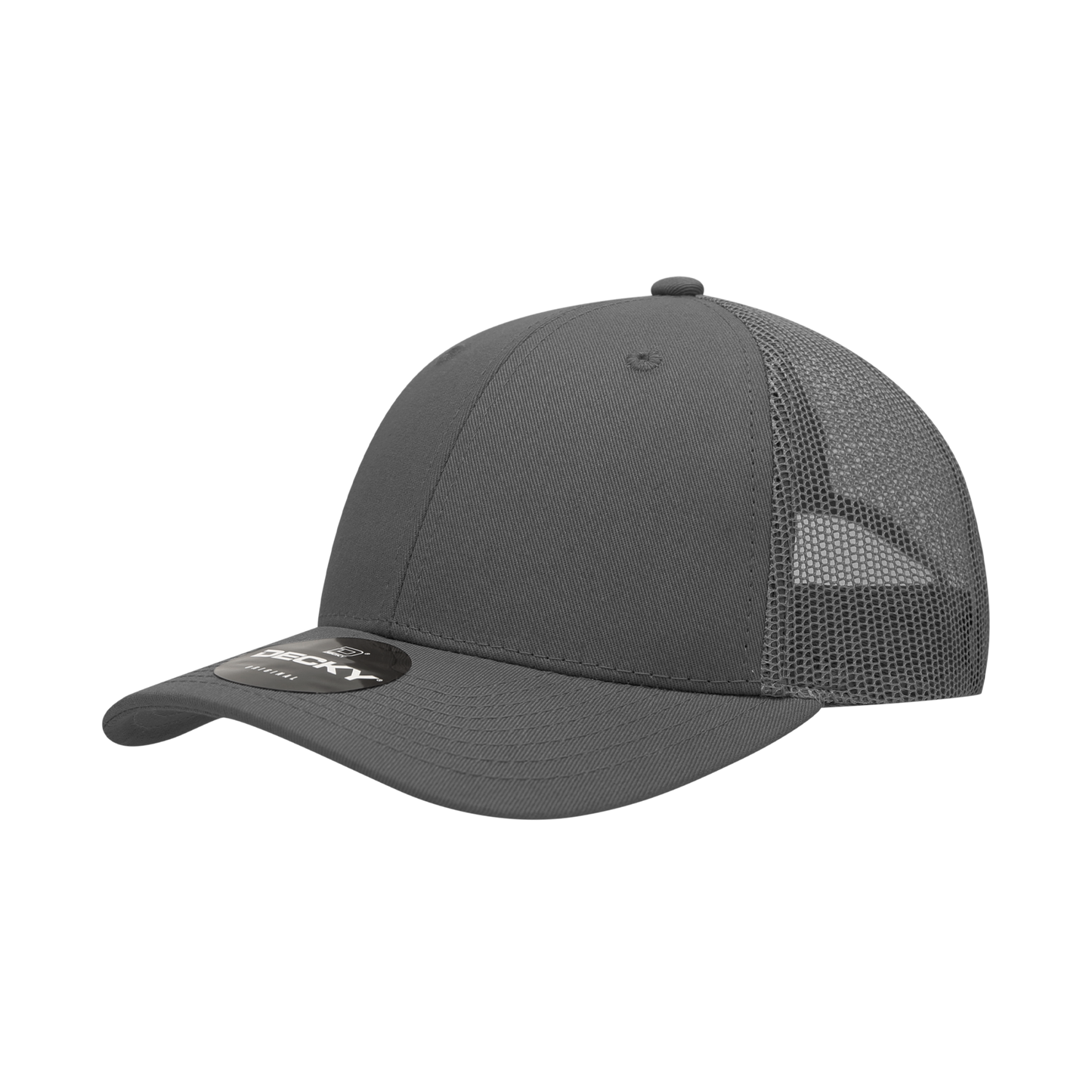 6 Panel Low Profile Structured Cotton Trucker