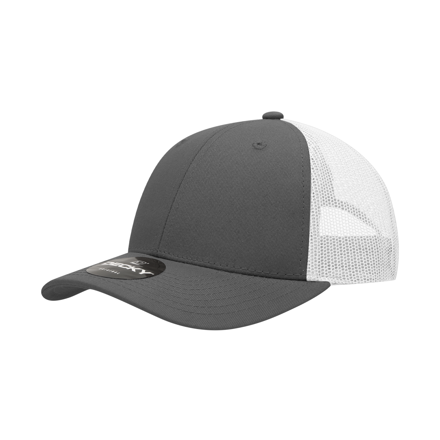 6 Panel Low Profile Structured Cotton Trucker
