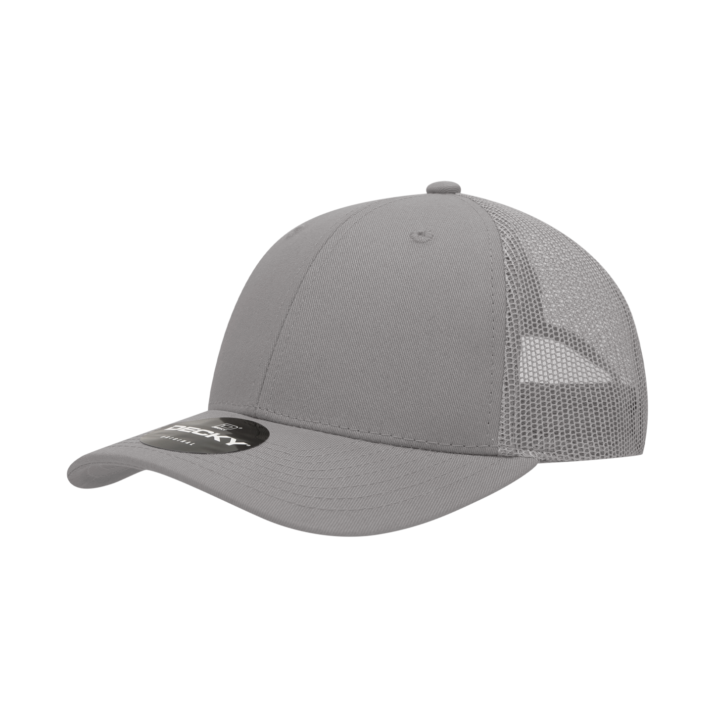6 Panel Low Profile Structured Cotton Trucker
