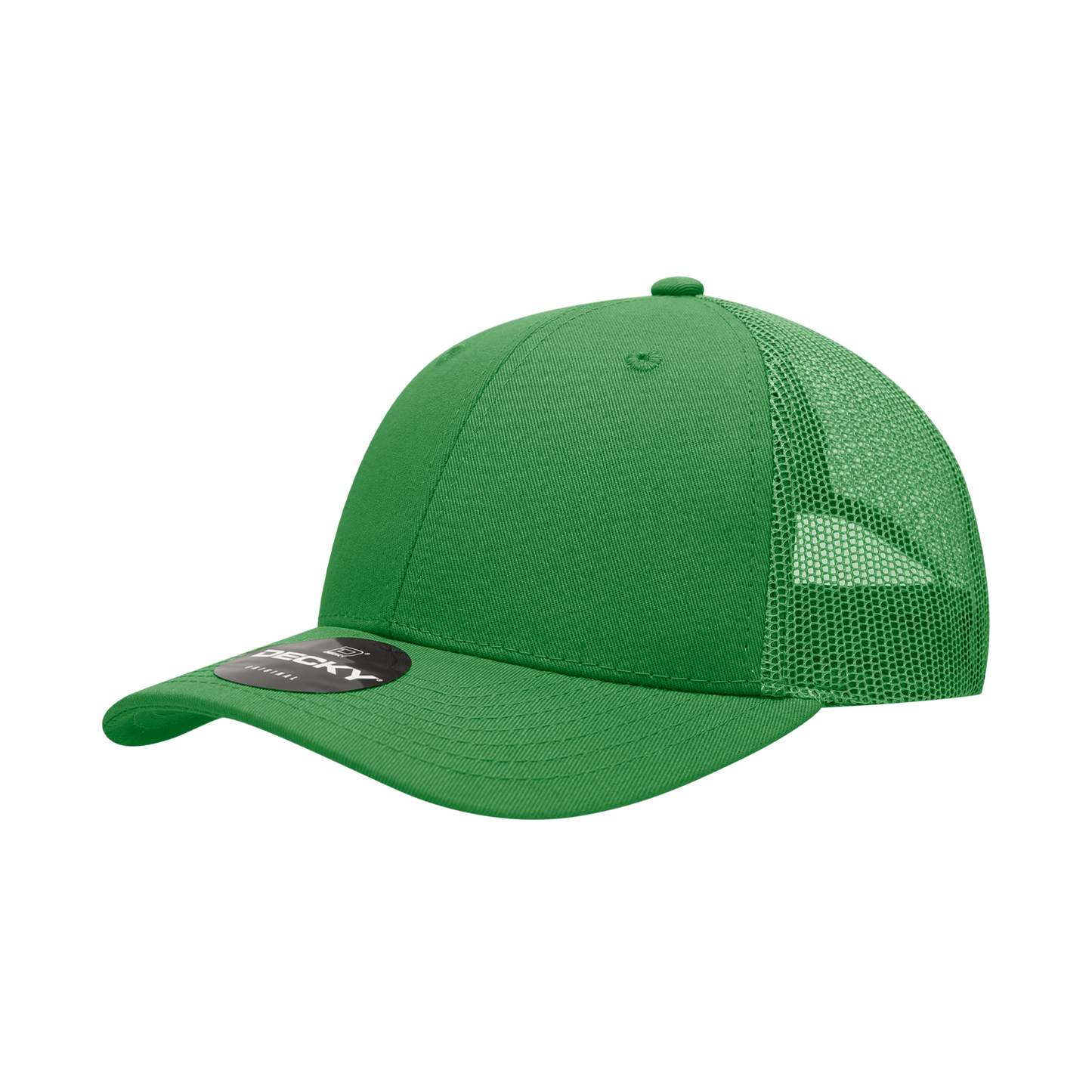 6 Panel Low Profile Structured Cotton Trucker